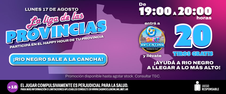 LA LIGA DE LAS PROVINCIAS RIO NEGRO