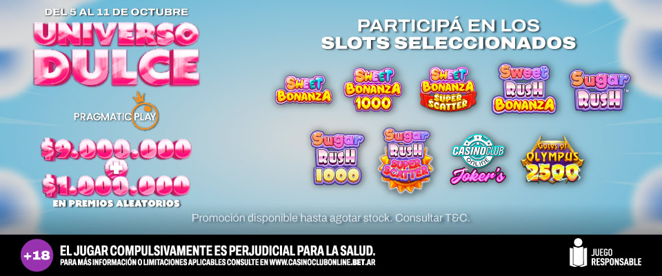 UNIVERSO DULCE PRAGMATIC PLAY